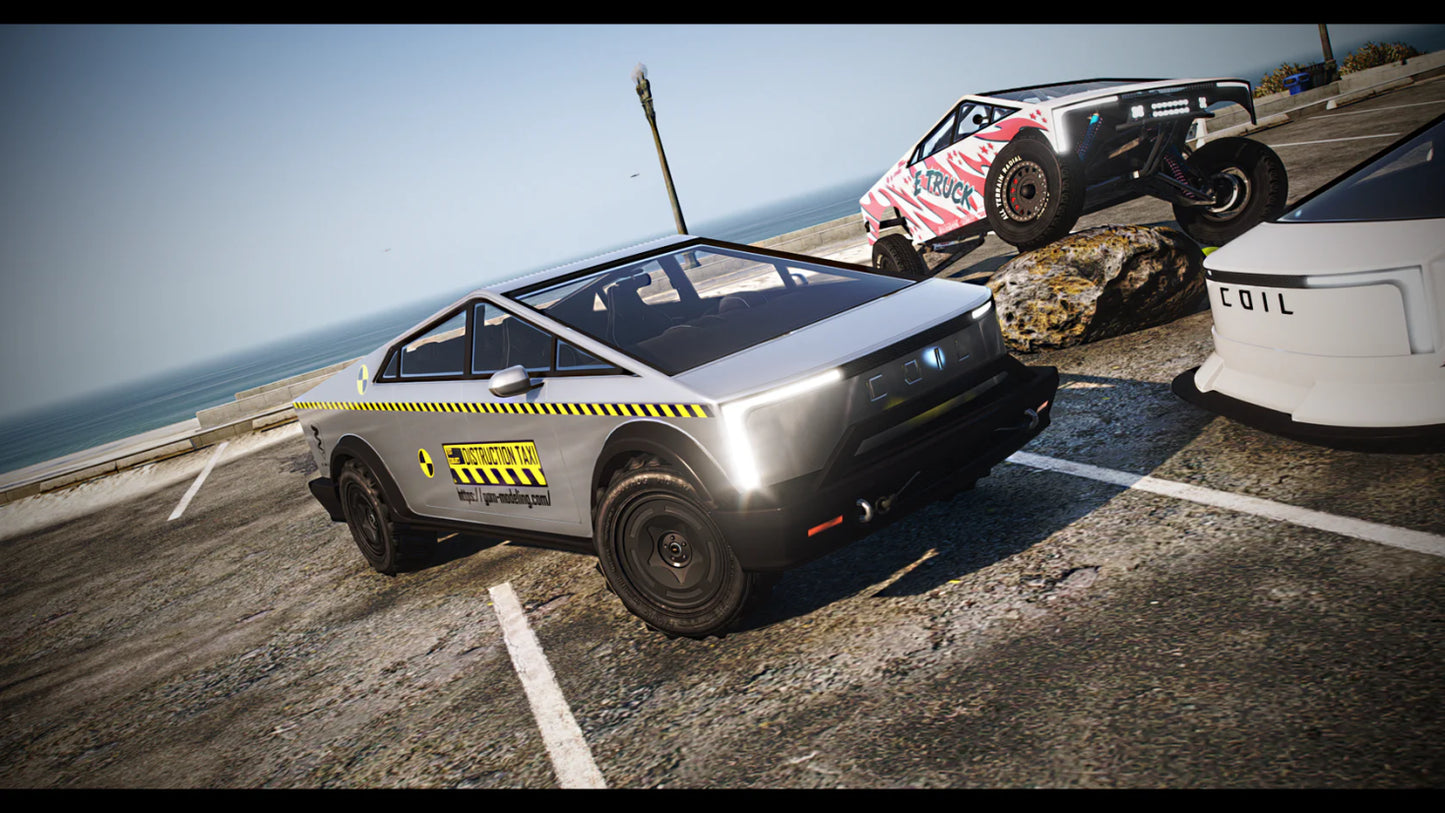 (Lore Friendly) Coil E-Truck Pack (Addon Sound + 106 Tuning Parts + Liveries)