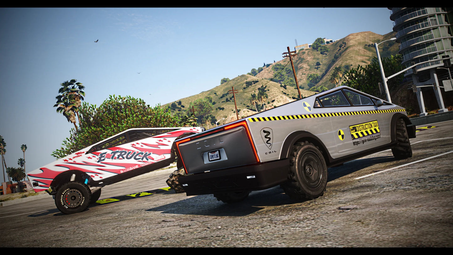 (Lore Friendly) Coil E-Truck Pack (Addon Sound + 106 Tuning Parts + Liveries)