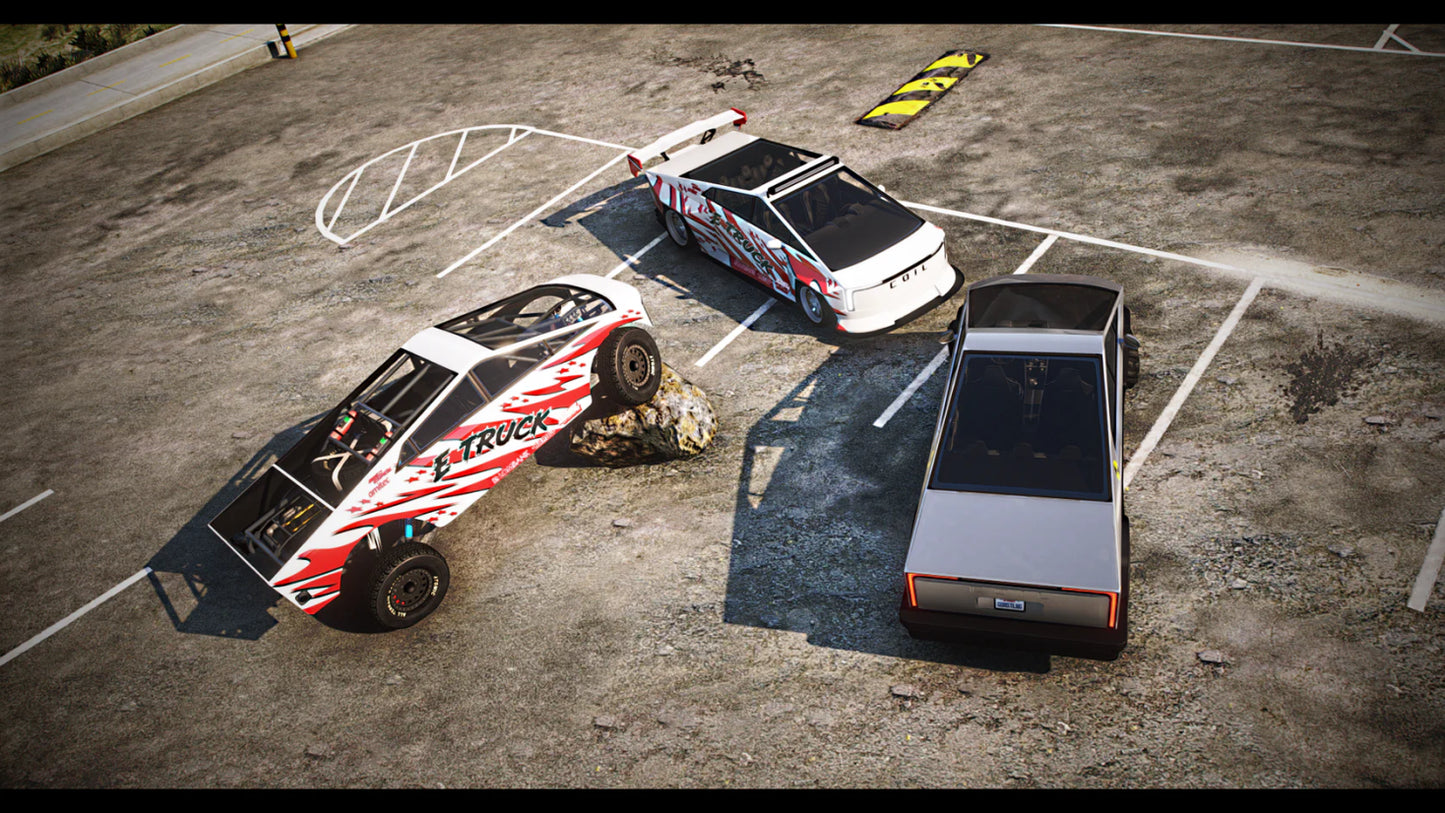 (Lore Friendly) Coil E-Truck Pack (Addon Sound + 106 Tuning Parts + Liveries)