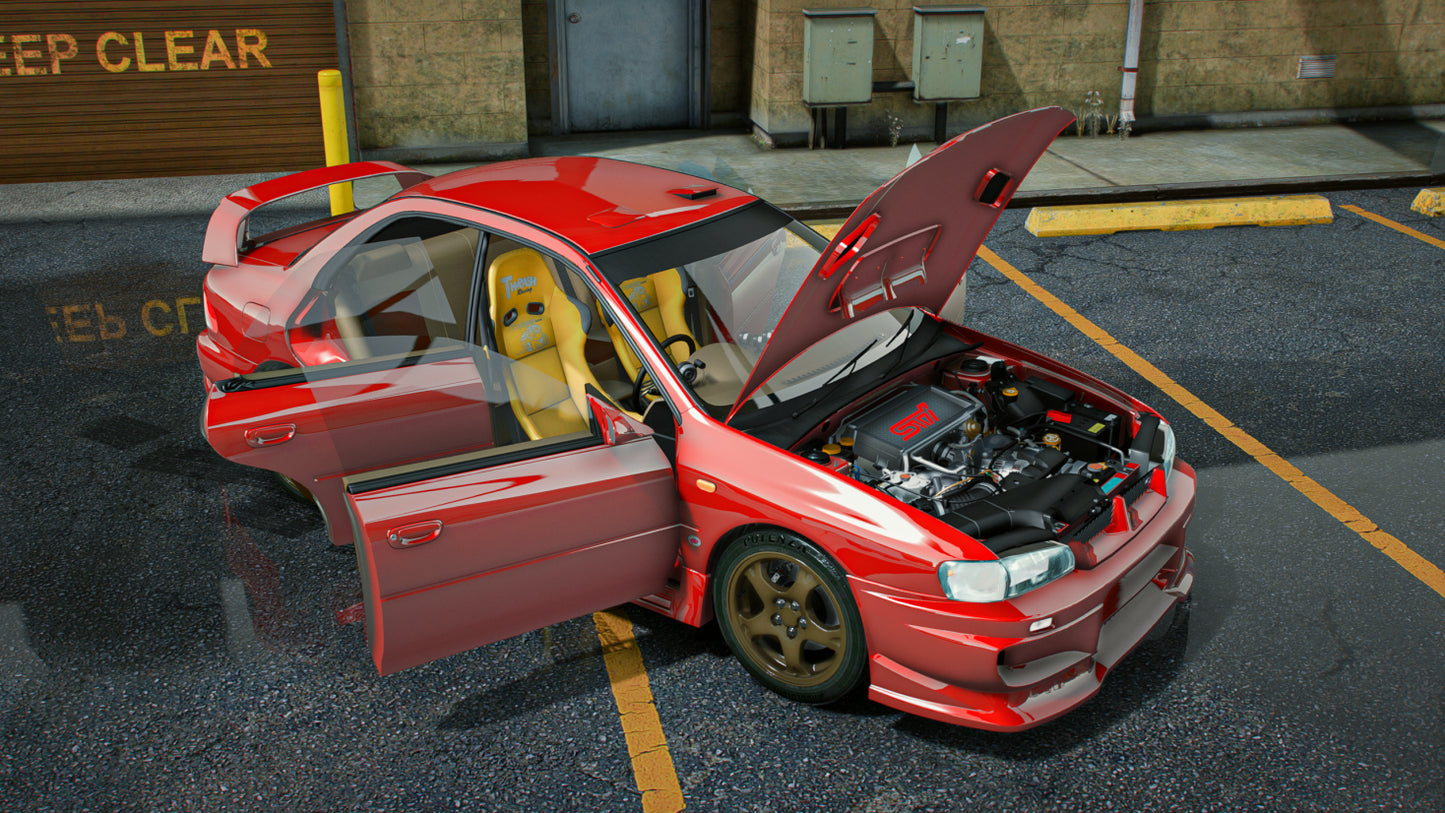 Subaru Impreza 1996 (Many Tuning)