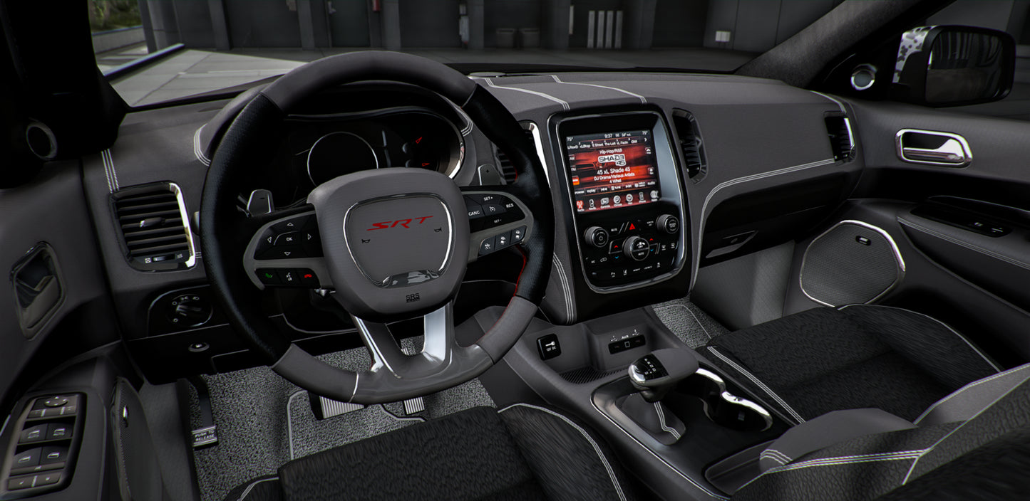 Custom 1320 Scatpack Dodge Durango SRT Hellcat On Forgiatos [Glowing Disc Brakes]