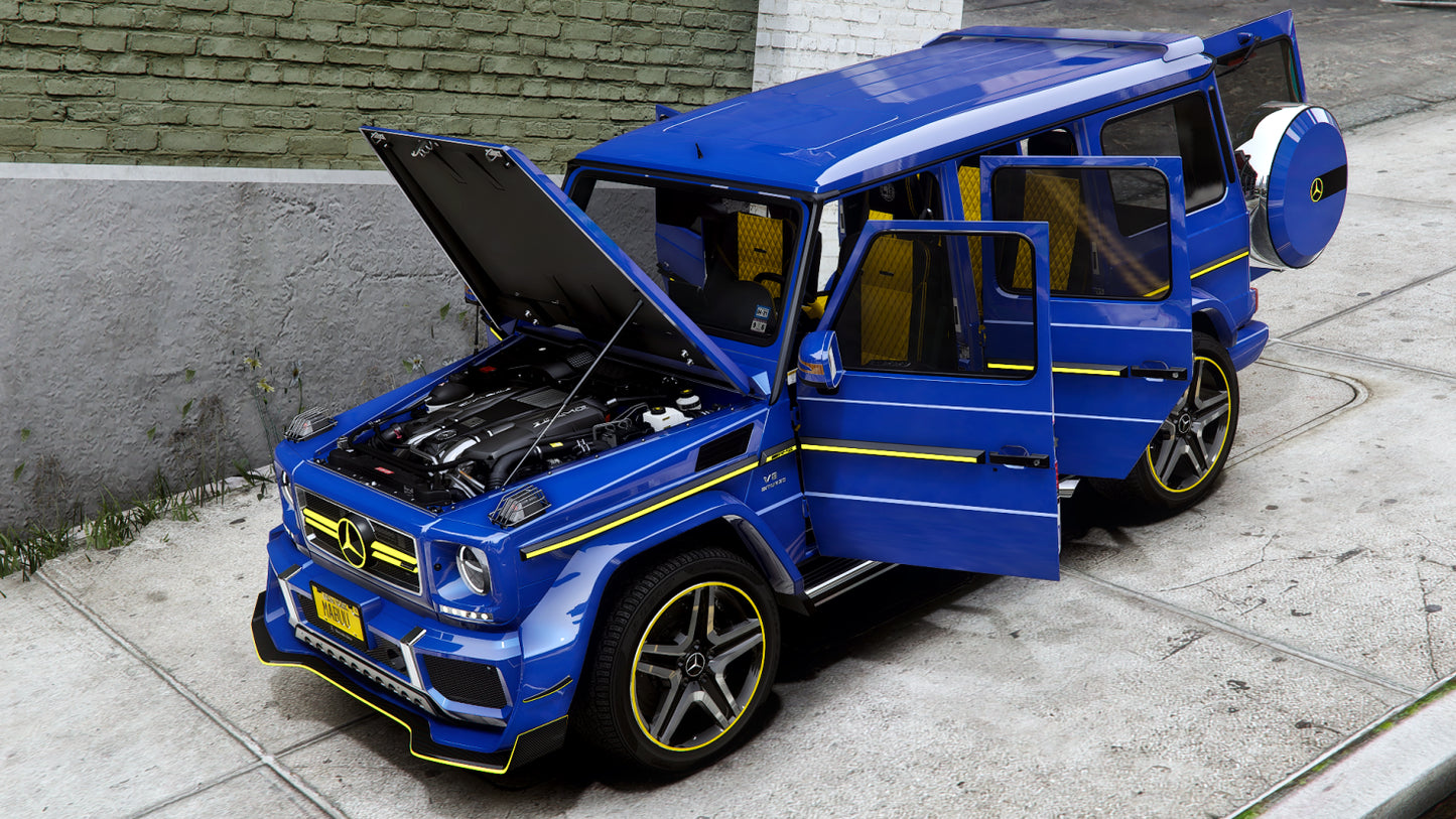 Mercedes G63 Beast Edition [Animated Lights]