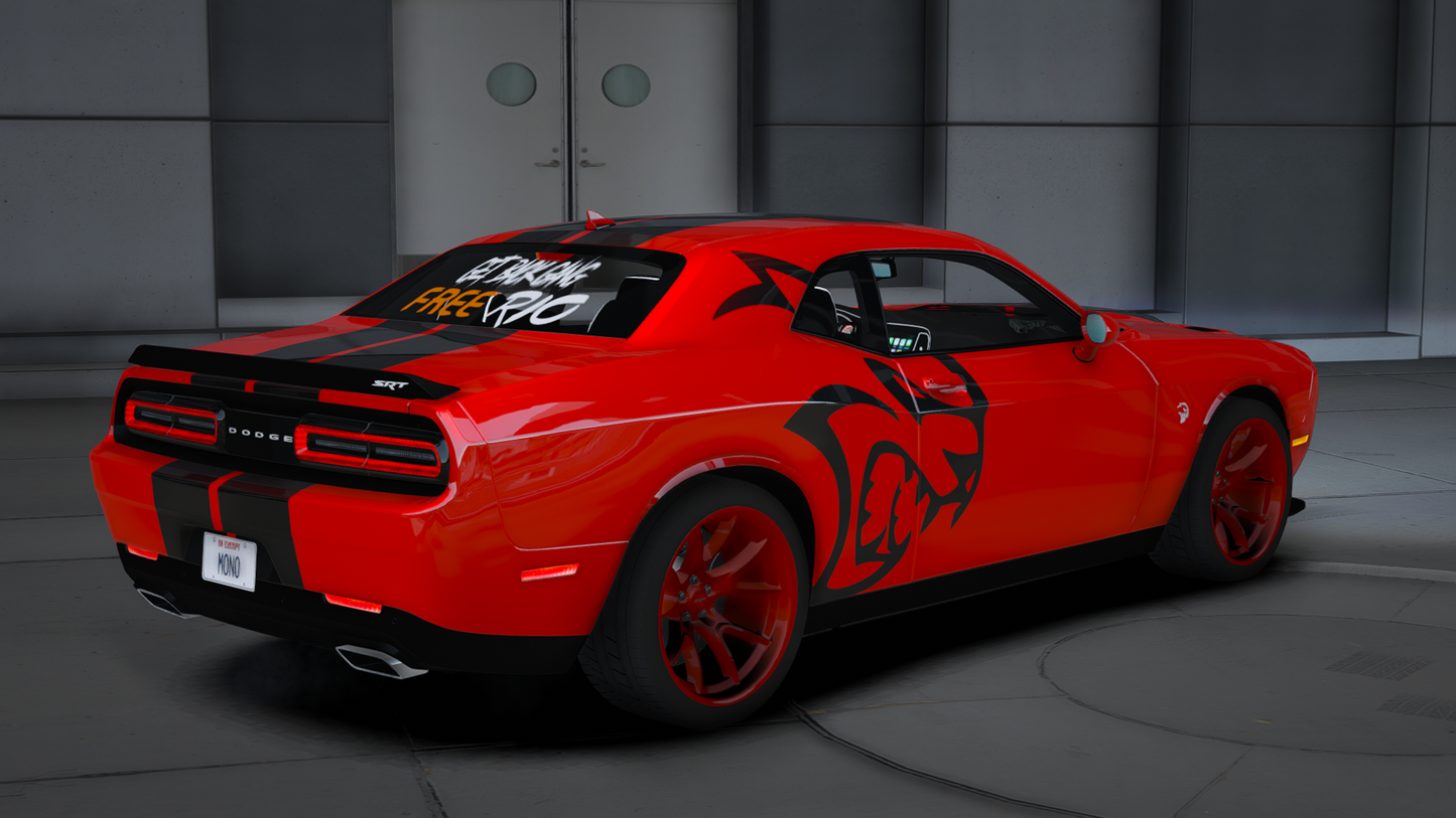 Custom Tuned Slideshow Dodge Challenger SRT Hellcat