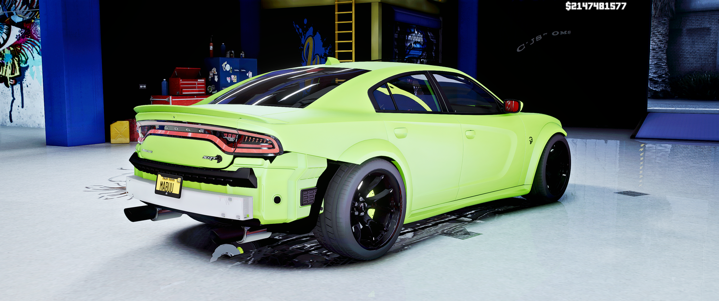 Dodge Charger Green Hell V2