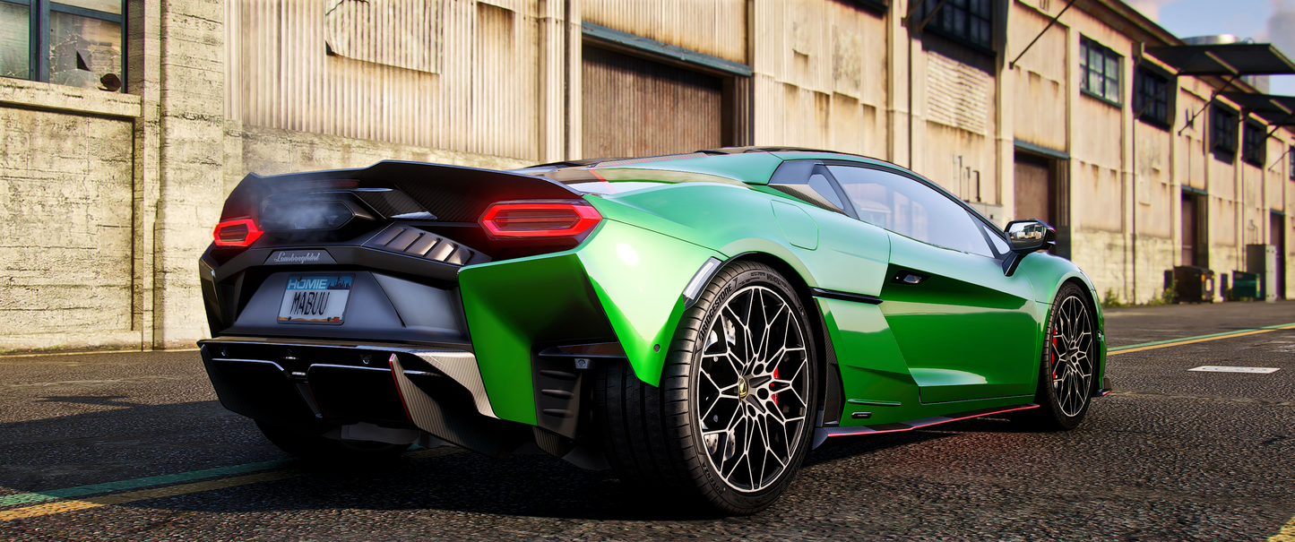 (Debadged + Badged) Lamborghini Temerario 2024