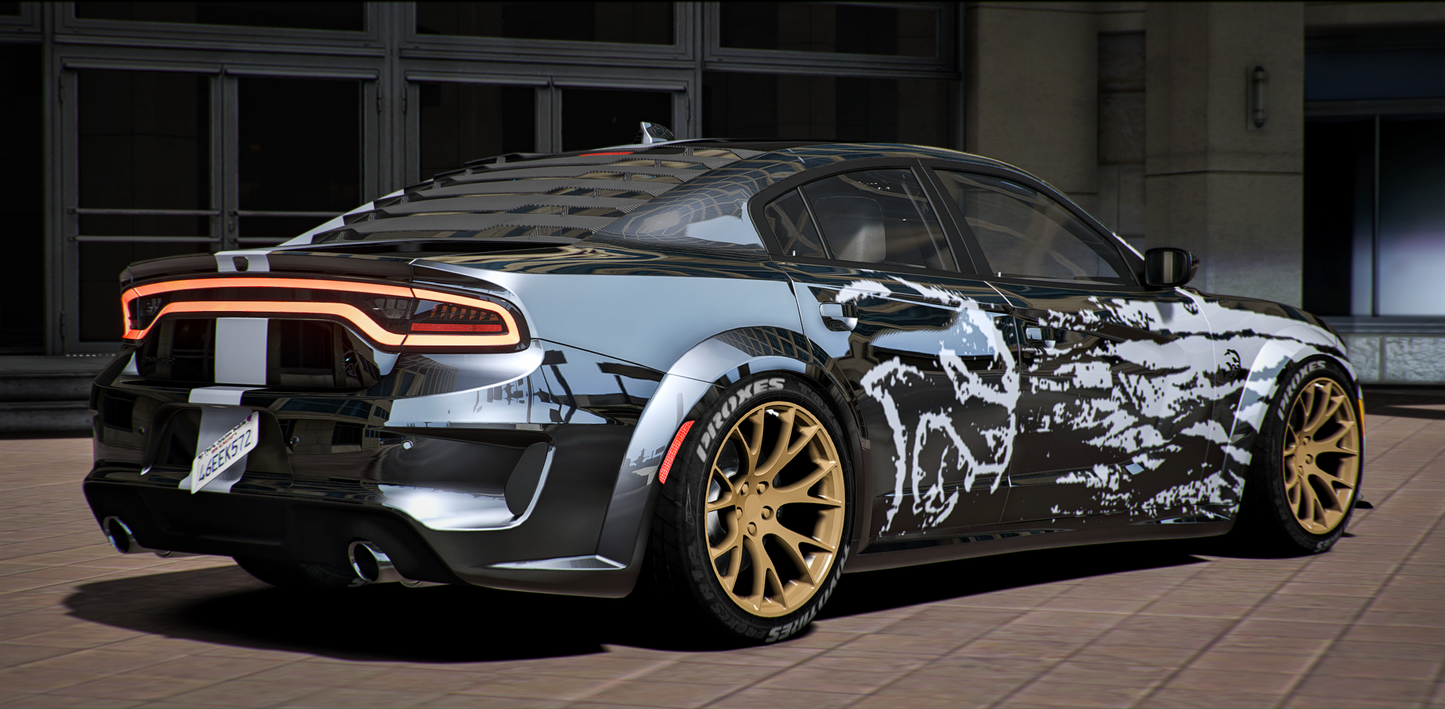 Custom Dodge Charger SRT Hellcat Widebody (3 Liveries)