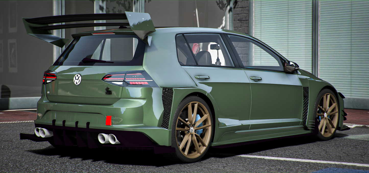 Volkswagen Golf R Custom Bodykit
