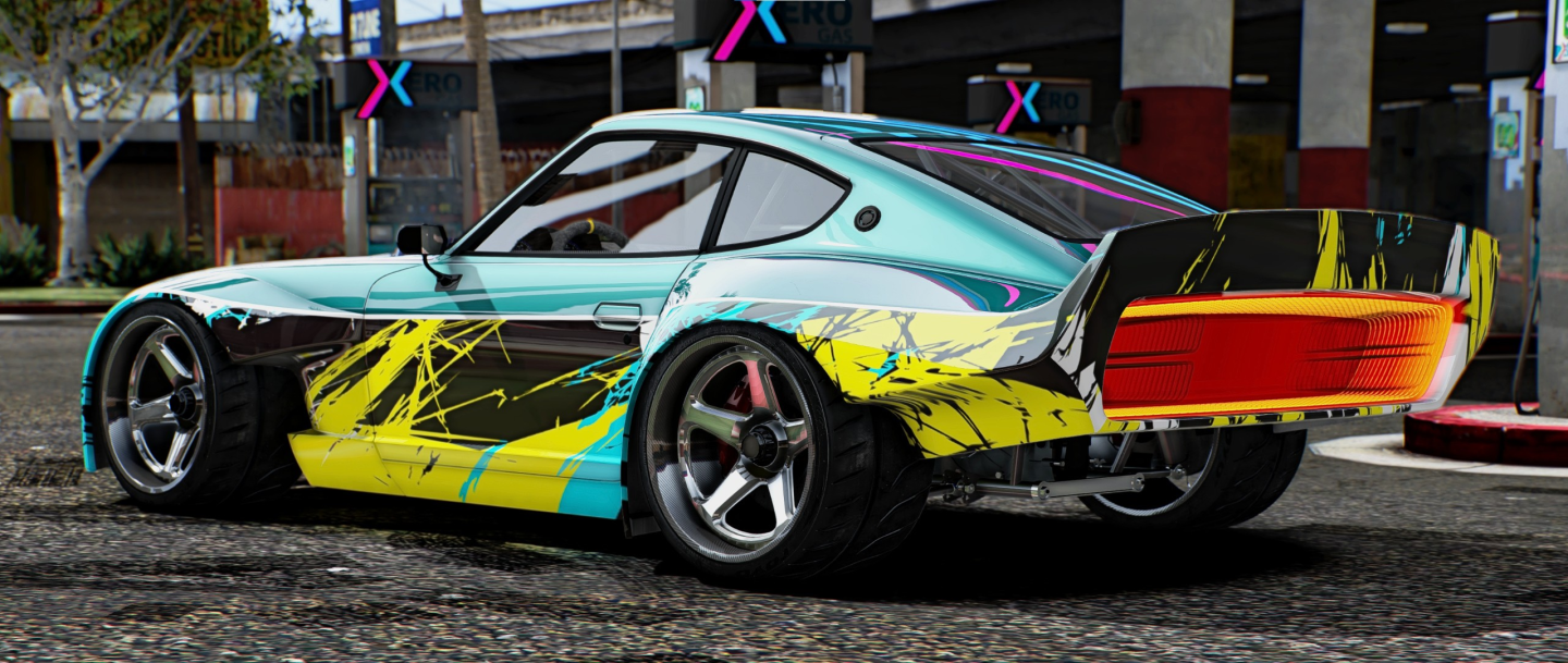 (Debadged) Custom Cworks Nissan 240zx drift car