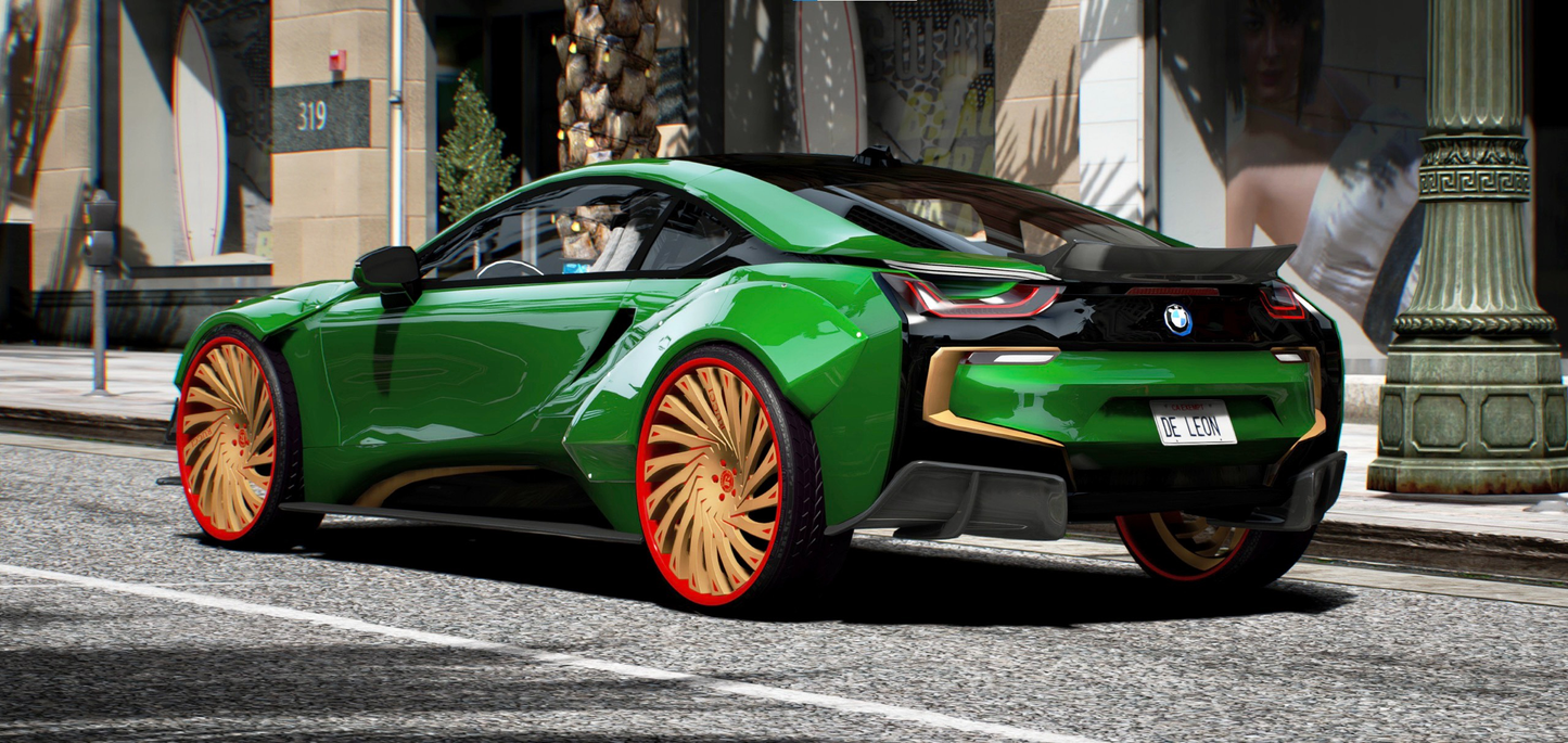 BMW I8 On Rucci Wheels