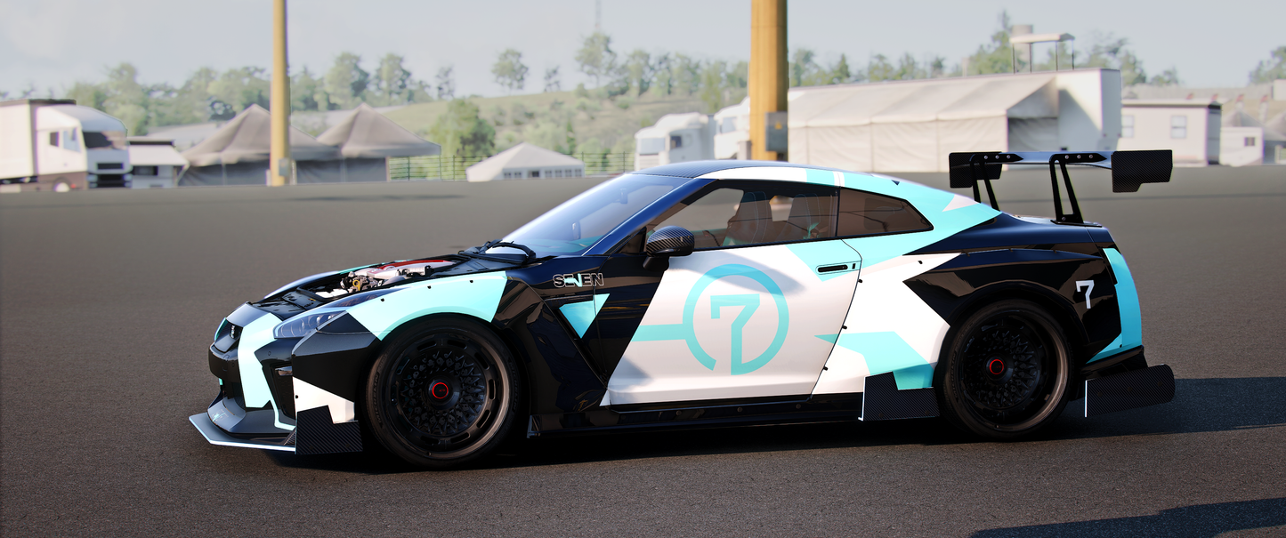NISSAN GT-R R35 CUSTOM BUDDA Se7en