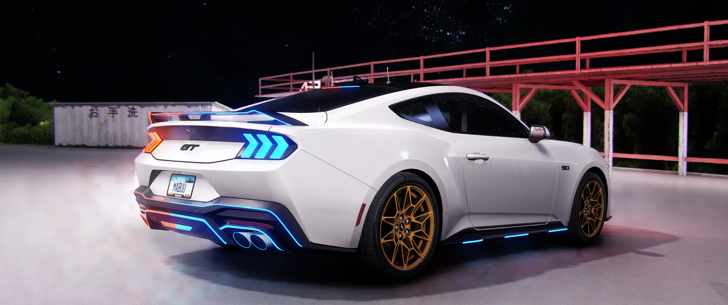 Ford Mustang GT 2024 Police Modern Lights