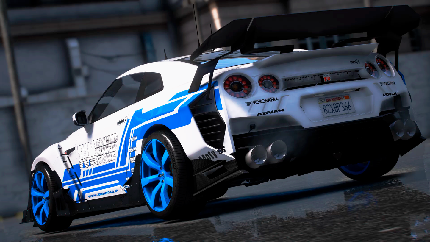 Nissan gtr Transformes Kits [+100 tuning parts + 19 Liveries]