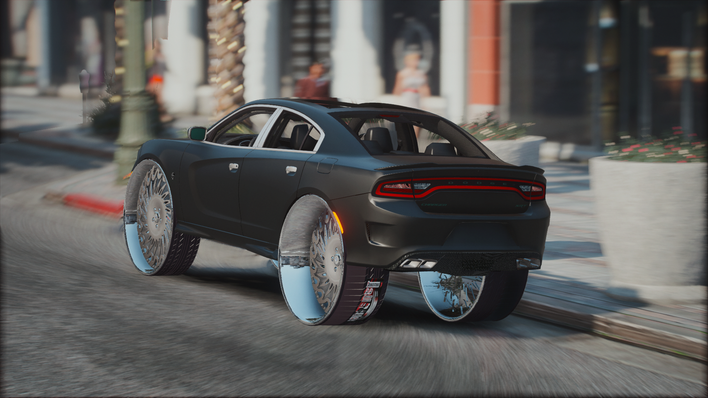 Dodge Charger Hellcat on Asantis