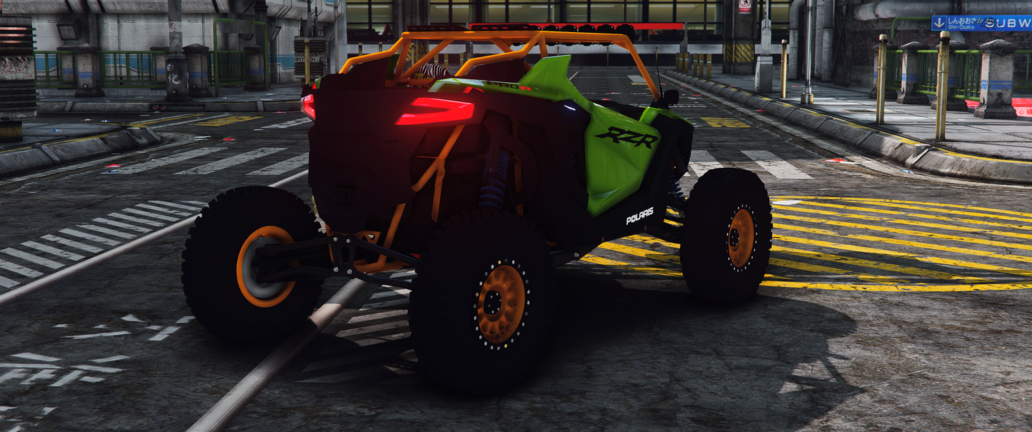 Polaris RZR Turbos Dirty Whore