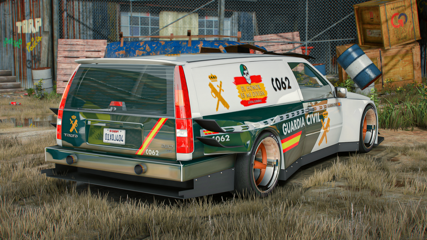 Volvo 850 T5R Widebody (4 Livery)