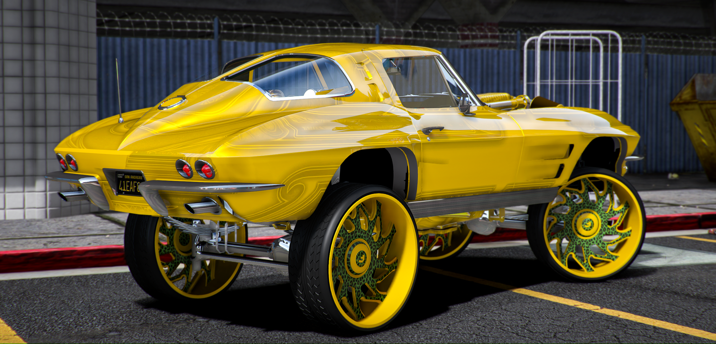 Corvette Donk 1963 (Debadged)