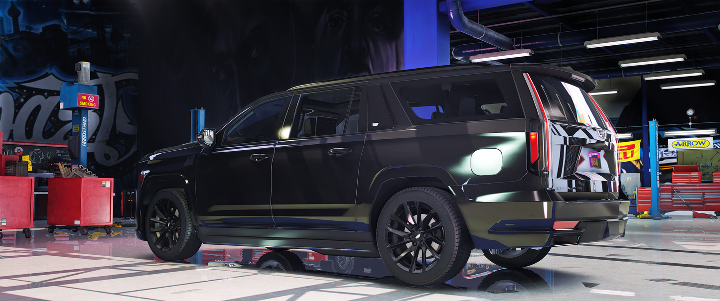 (Debadged + Badged) Cadillac Escalade Concept 2025 [Auto Sunroof]