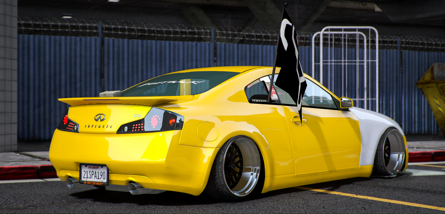 Infiniti G35 Coupe Custom Props