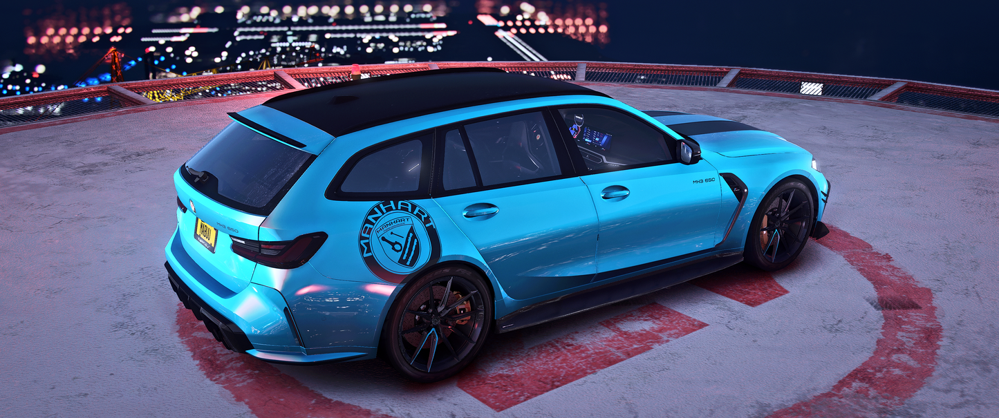 BMW Manhart MH3 650 Touring (Blue Version)