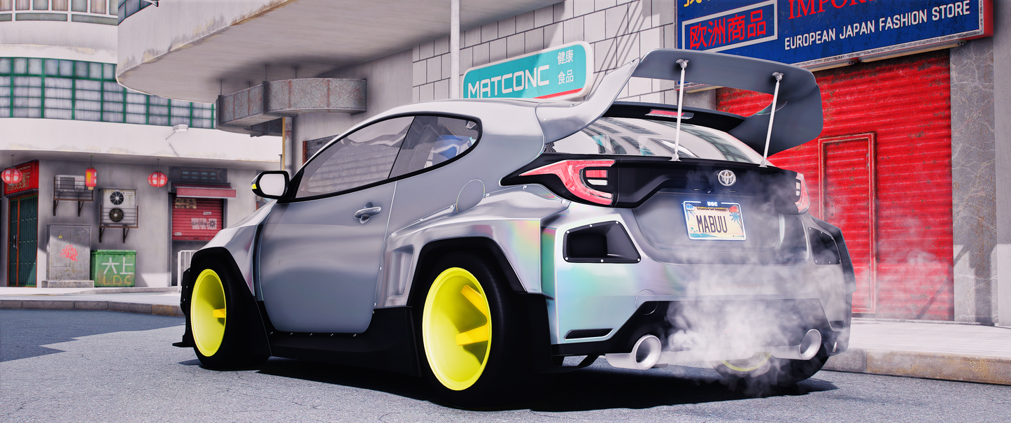 (Debadged + Badged) 2021 Toyota GR Yaris Widebody