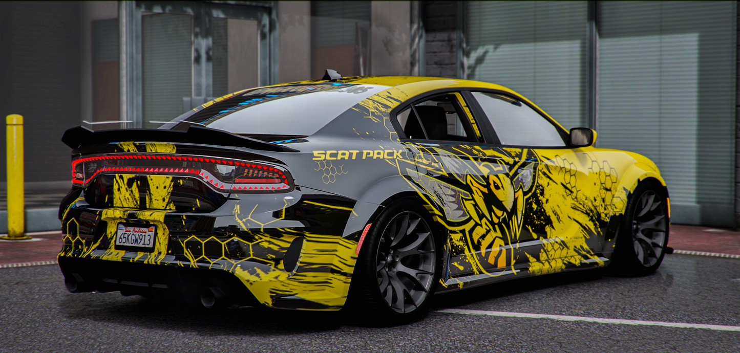 2022 Dodge Charger Scatpack Magic Outside 305 Animation Sunroof