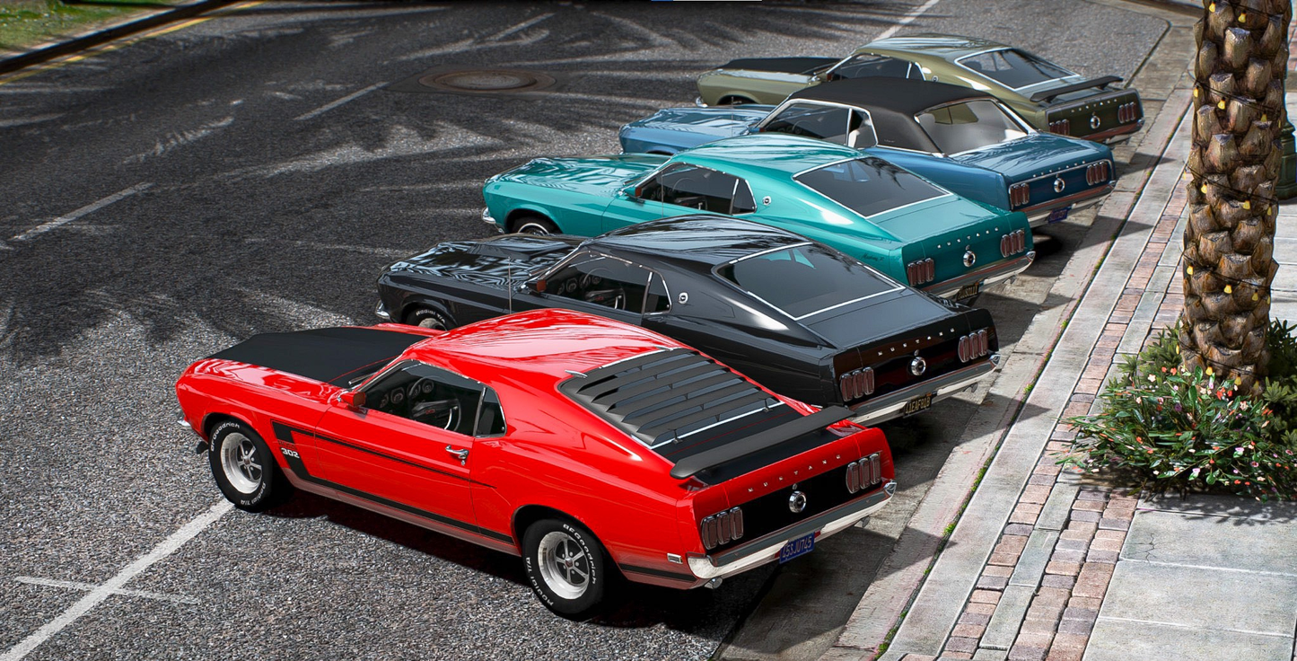 1969 Ford Mustang V2 Pack