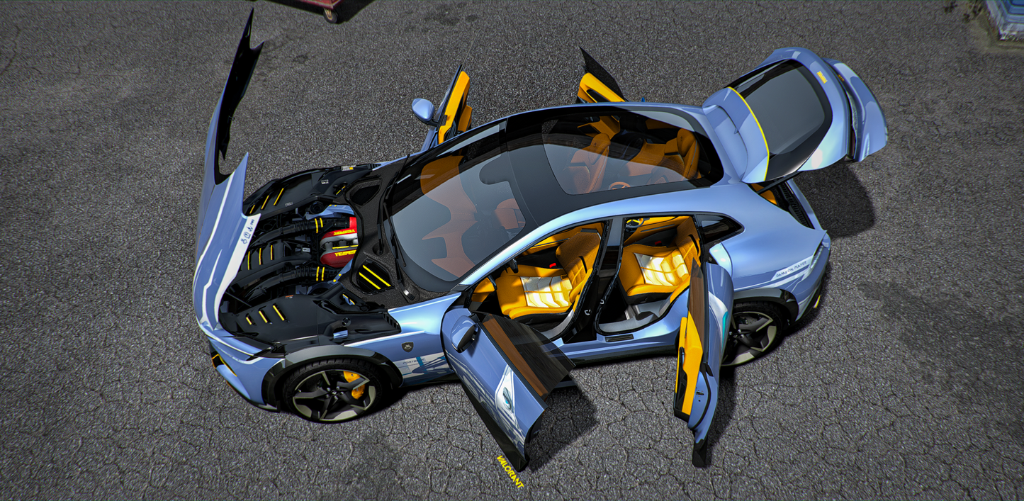 Ferrari Purosangue Valotant Sova [Tuning] [Dinamic Lights]