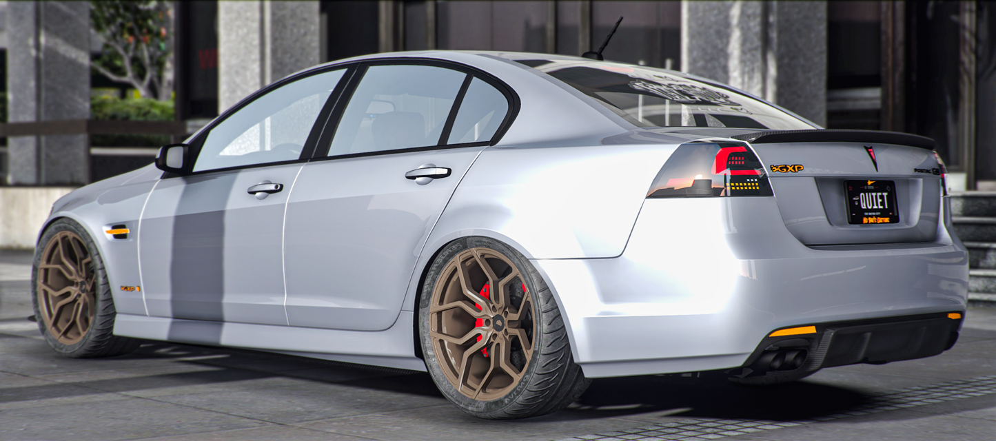 Pontiac G8 Single Turbo Drag Custom [Animation Window]