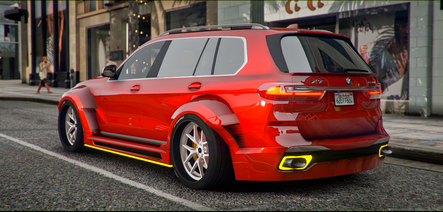 BMW X7 Slammed Widebody