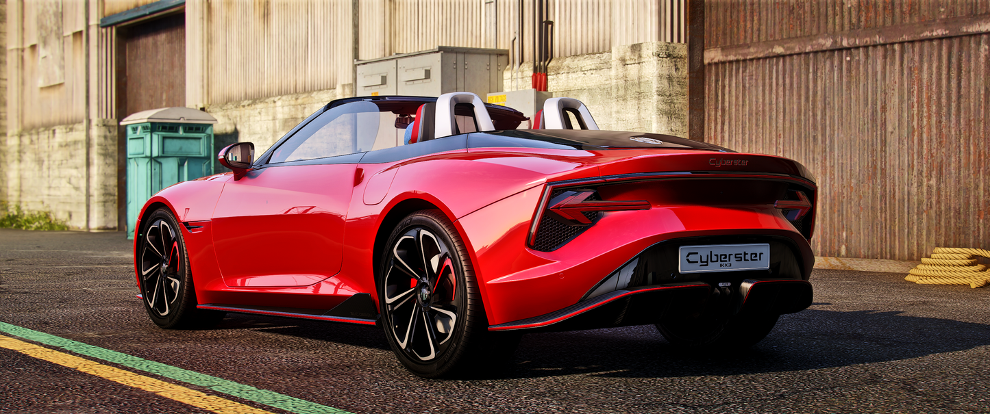 (Badged + Debadged) MG Cyberster 2023