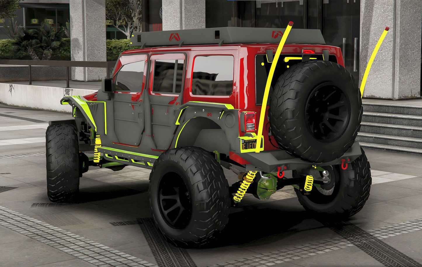 Custom Jeep Mod
