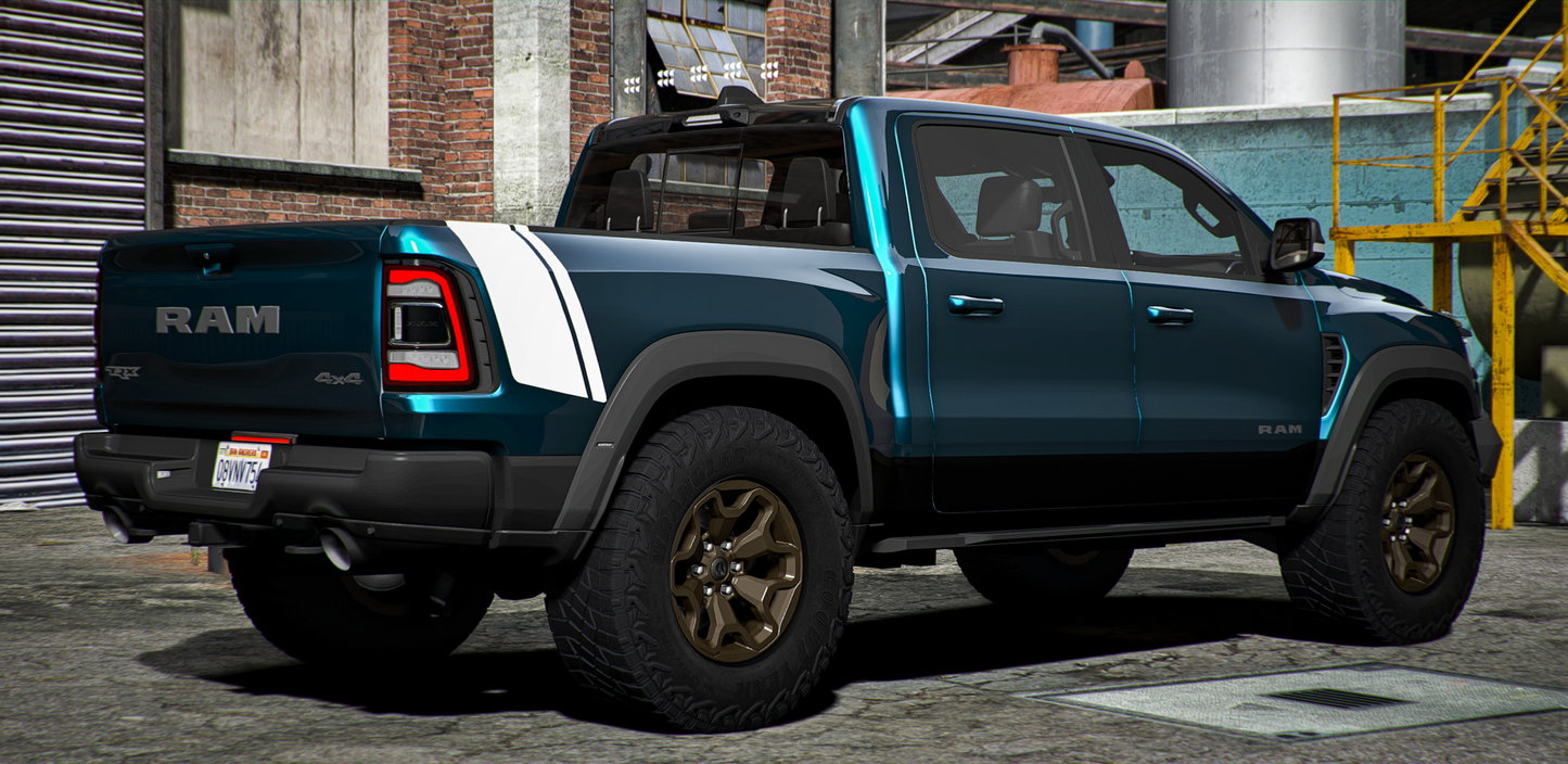 Custom 2023 Ram TRX Black Ghost Edition