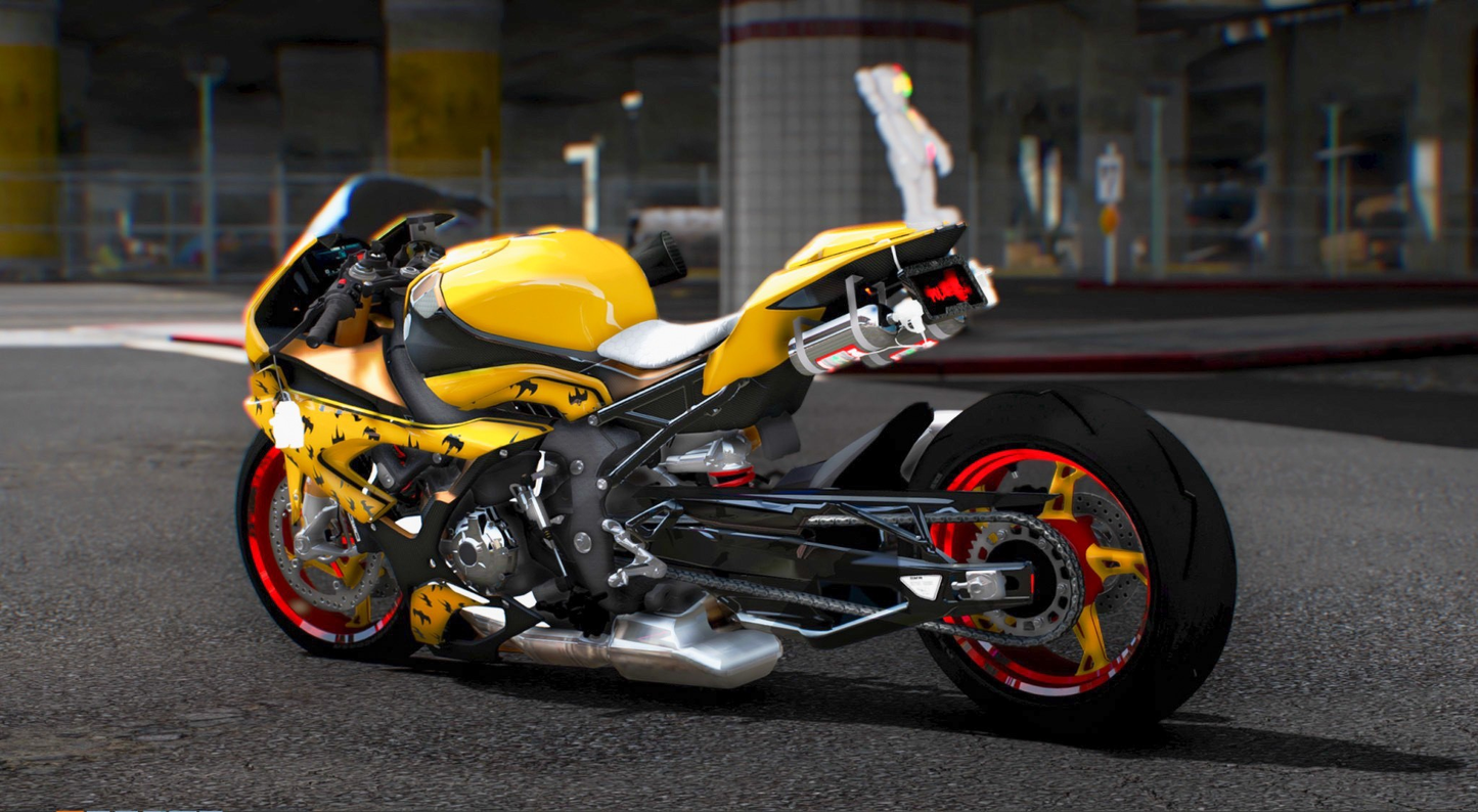 Customs BMW S1000RR Mafia Slammed