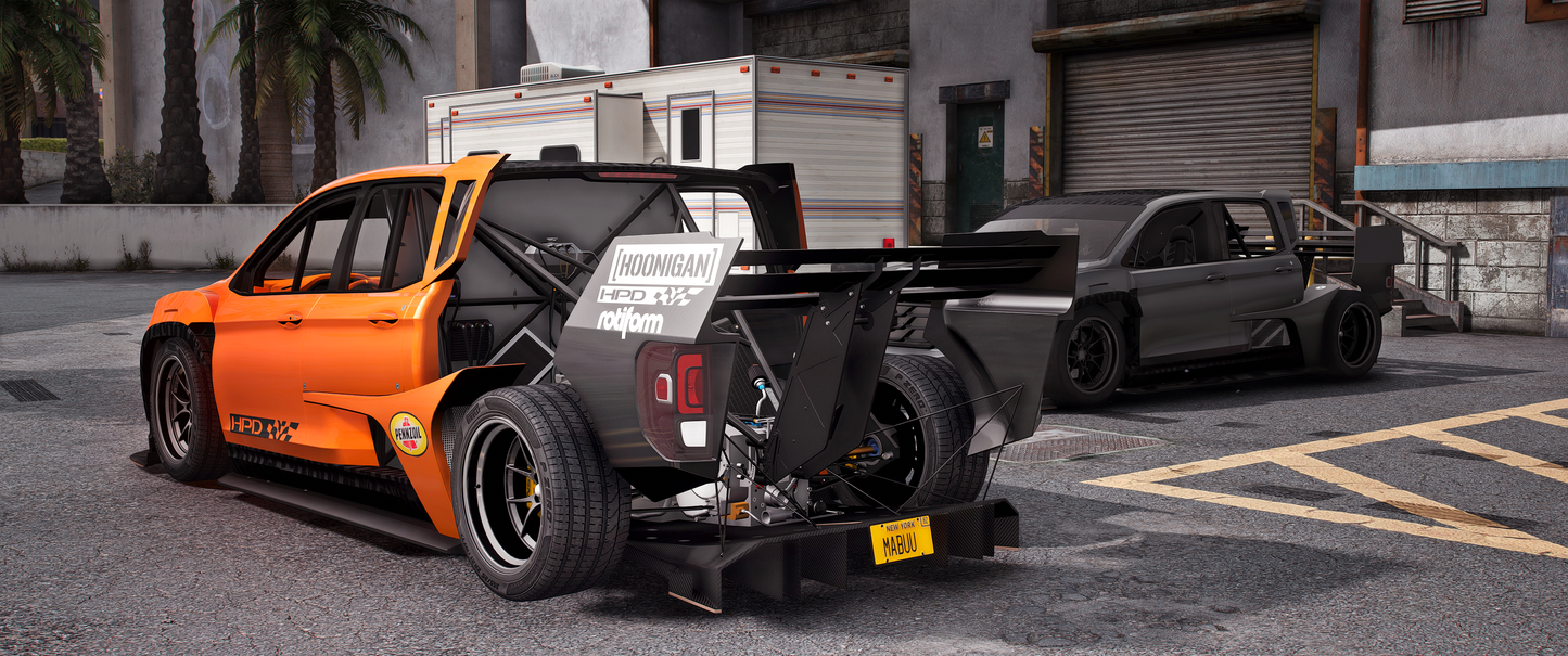 (Debadged/Badged) Honda Hoonigan Indy Truck 2017