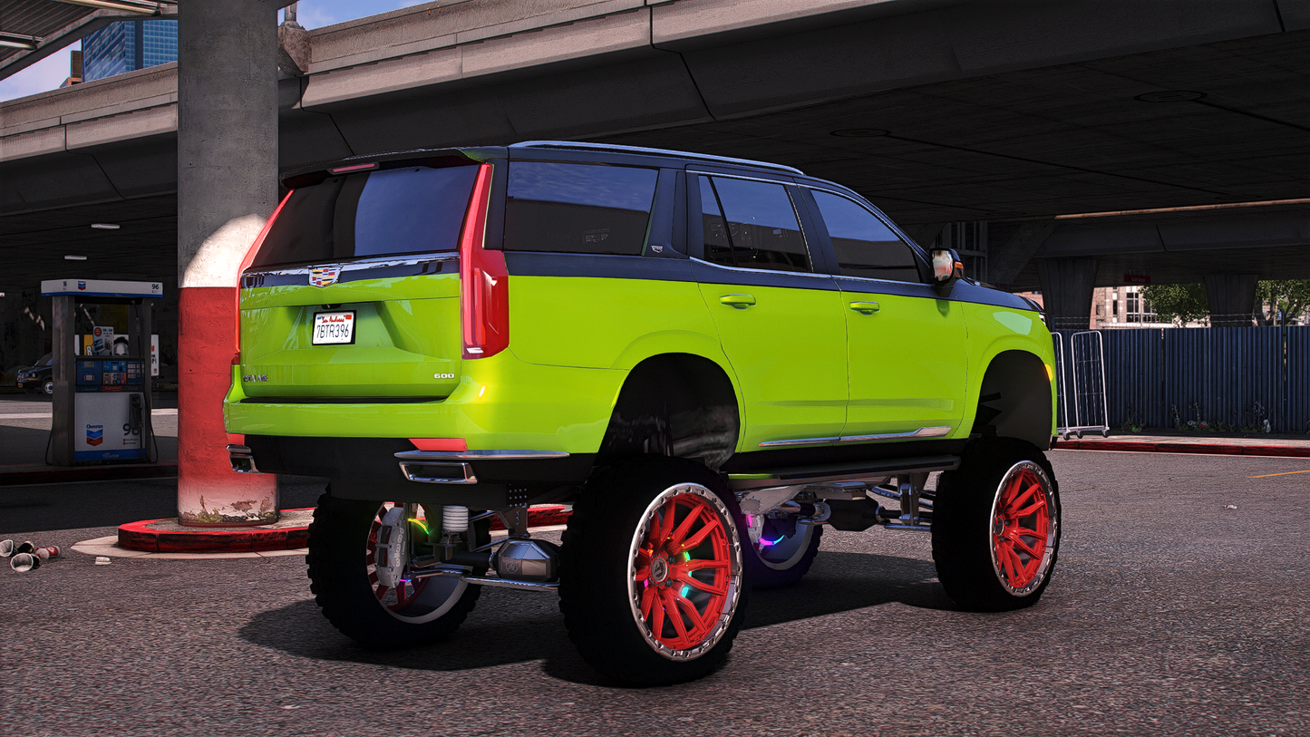 Lifted Cadillac Escalade 4x4