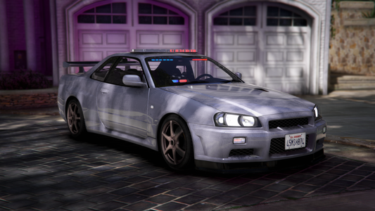 (Debadged) Nissan GTR R34 Unmarked