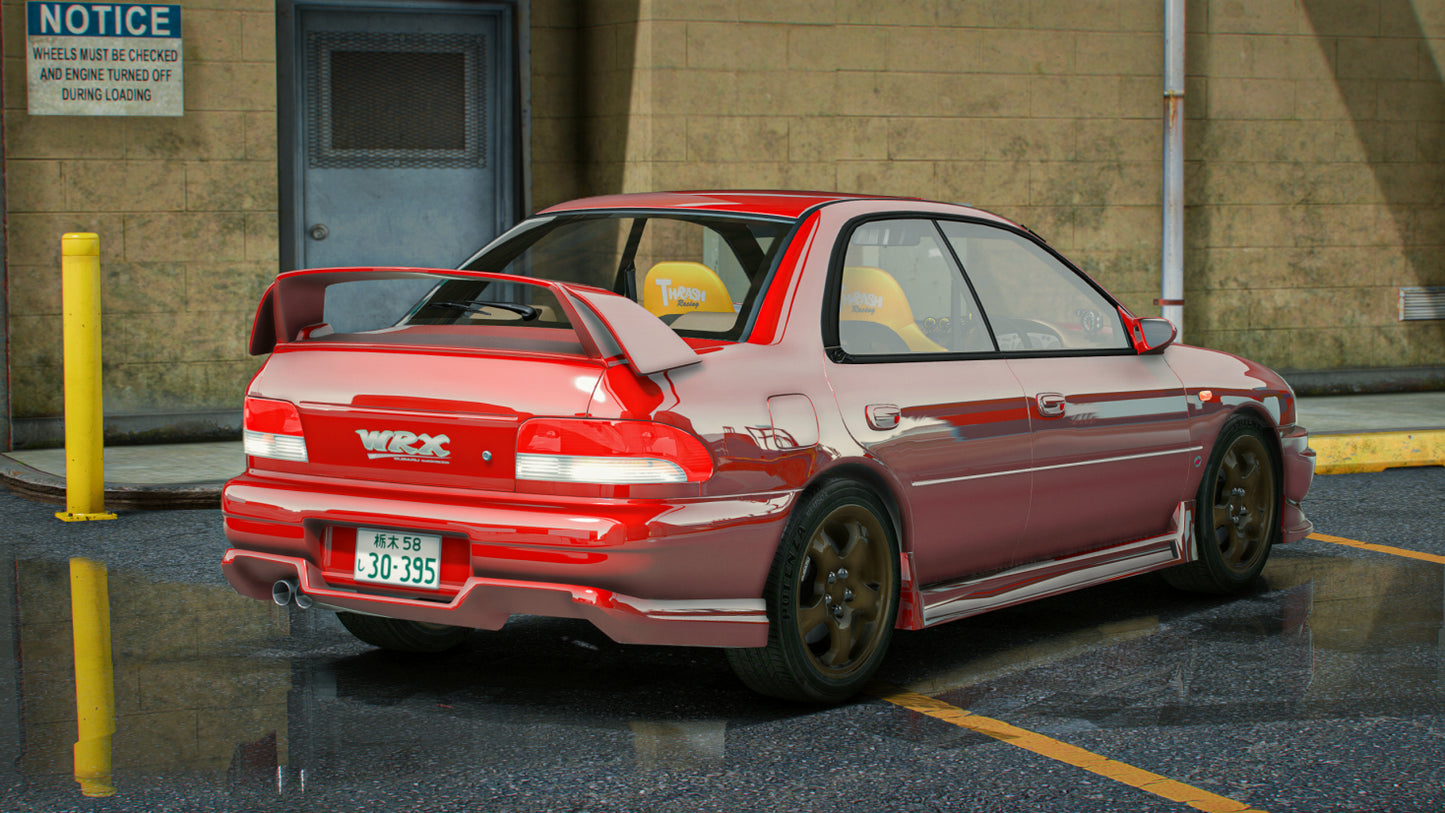 Subaru Impreza 1996 (Many Tuning)