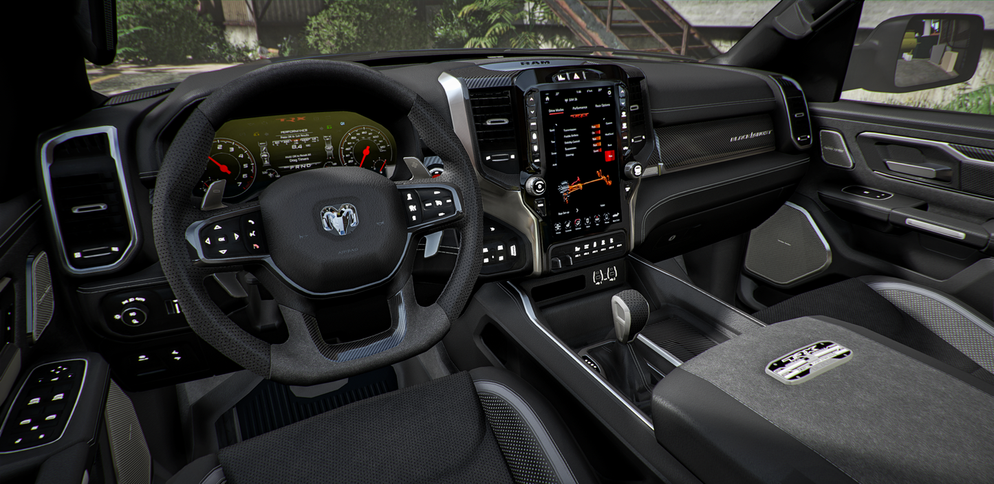 Custom 2023 Ram TRX Black Ghost Edition