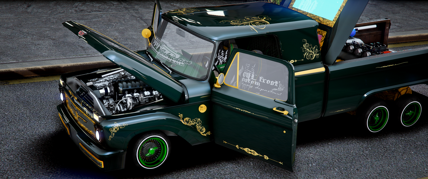 (Debadged) Ford F100 6x6