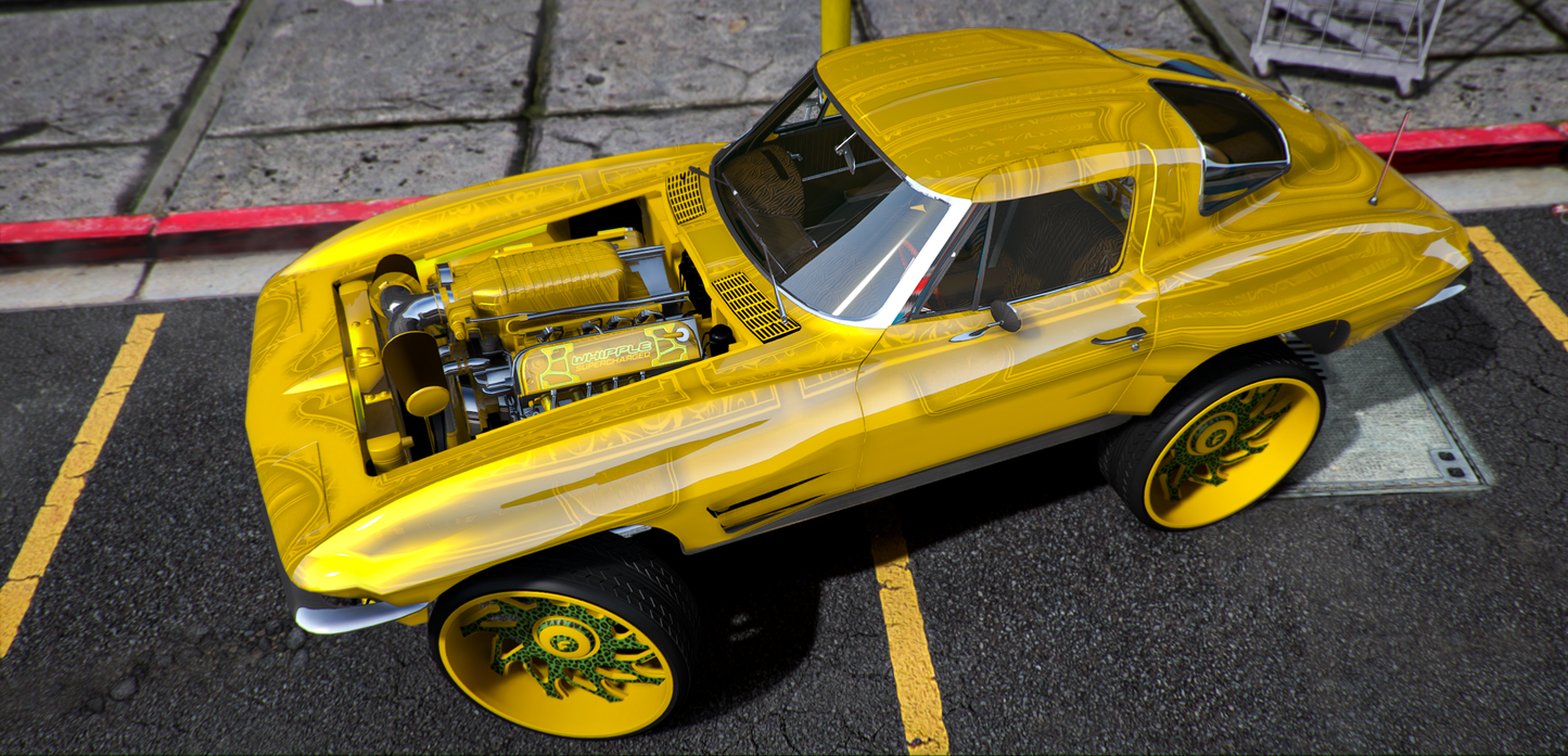 Corvette Donk 1963 (Debadged)