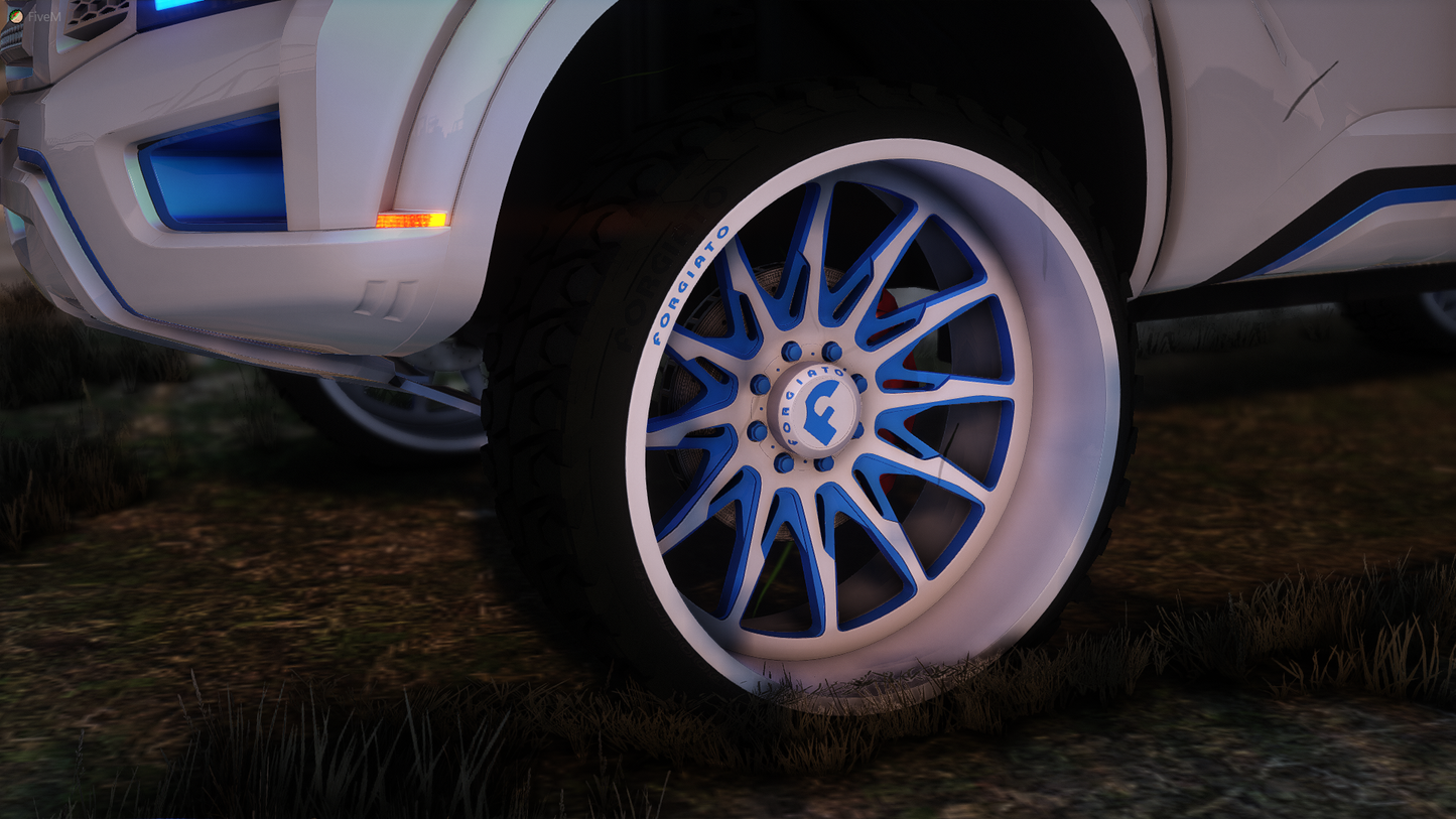 2018 Nissan Titan Custom Lifted on Offroad Forgiatos