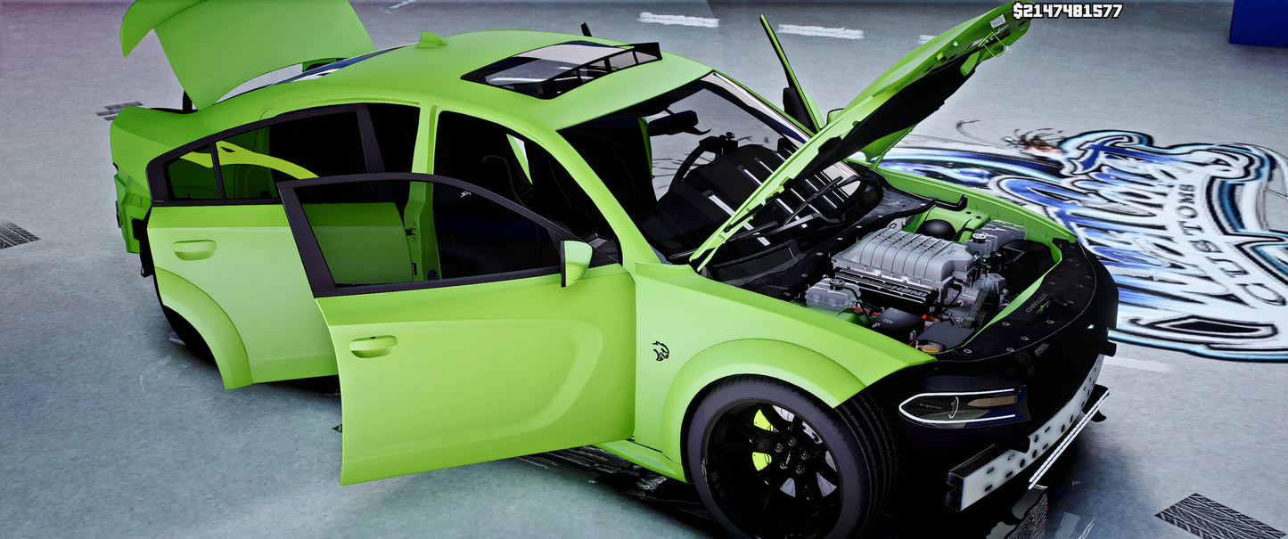 Dodge Charger Green Hell V2