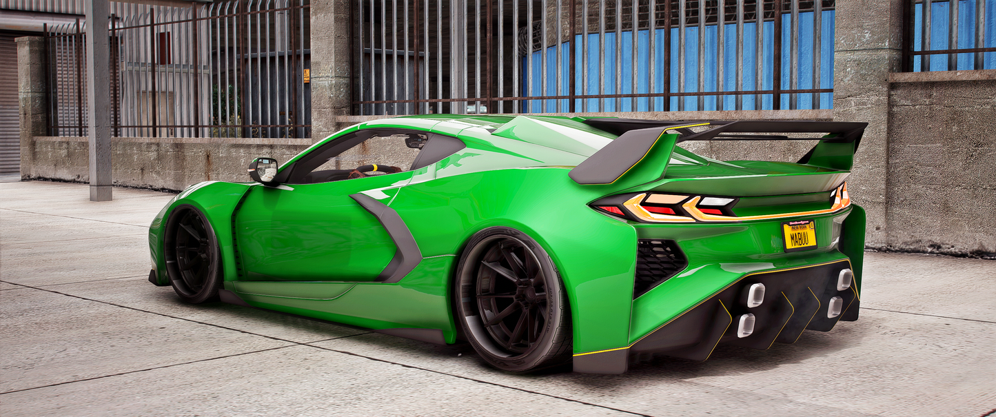 (Lore Friendly) Custom Corquette Widebody