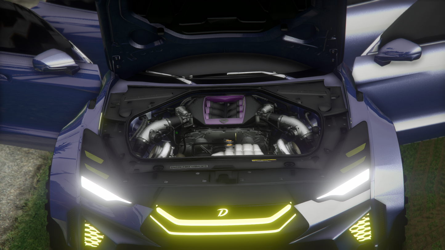 Nissan Daor GTR R36 Nismo Offroad (Static Lights)