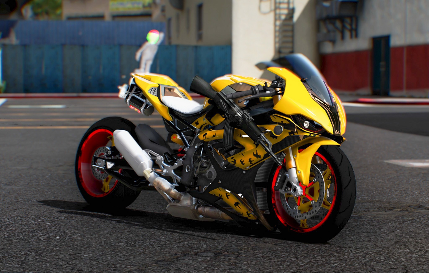 Customs BMW S1000RR Mafia Slammed