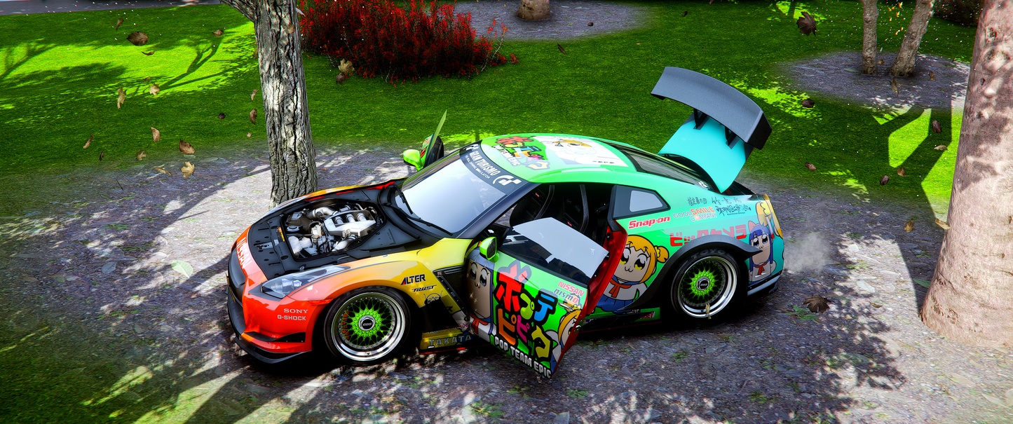 Nissan Skyline GT-R R35 (+70 Tunings Part + 20 Liveries)