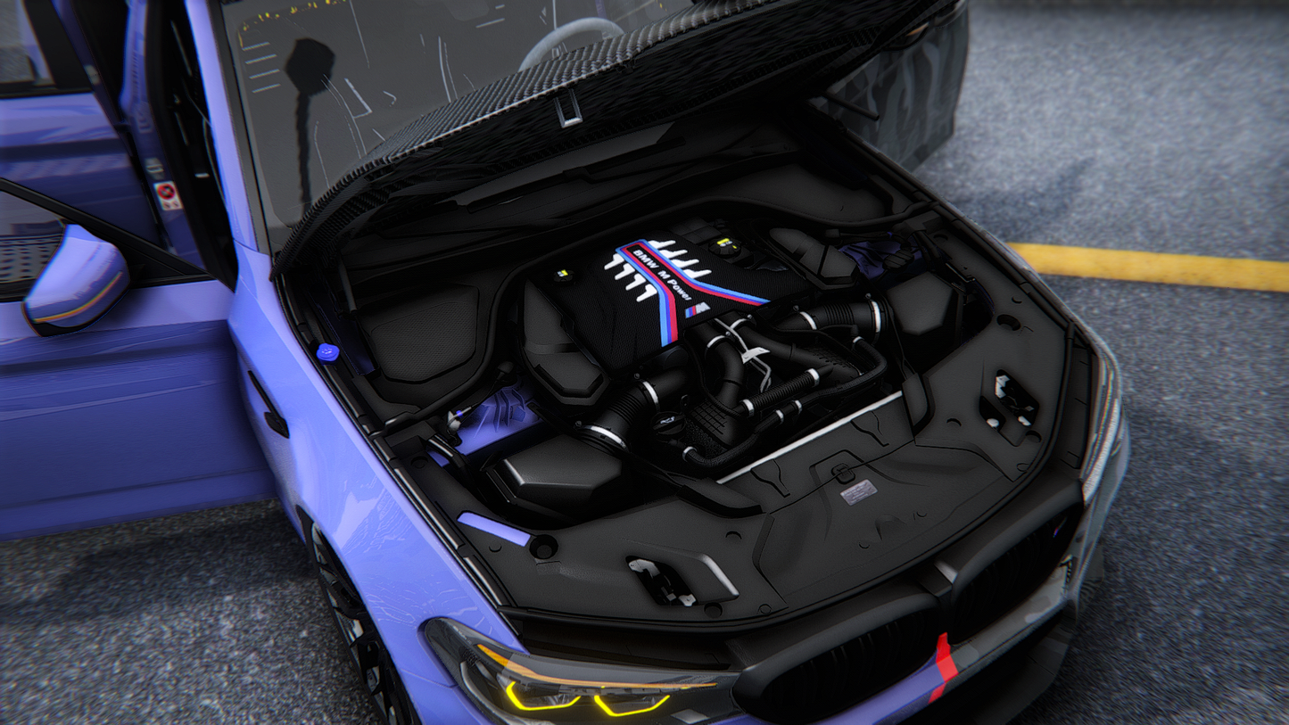 2018 BMW M5 Custom Mixed Color Livery