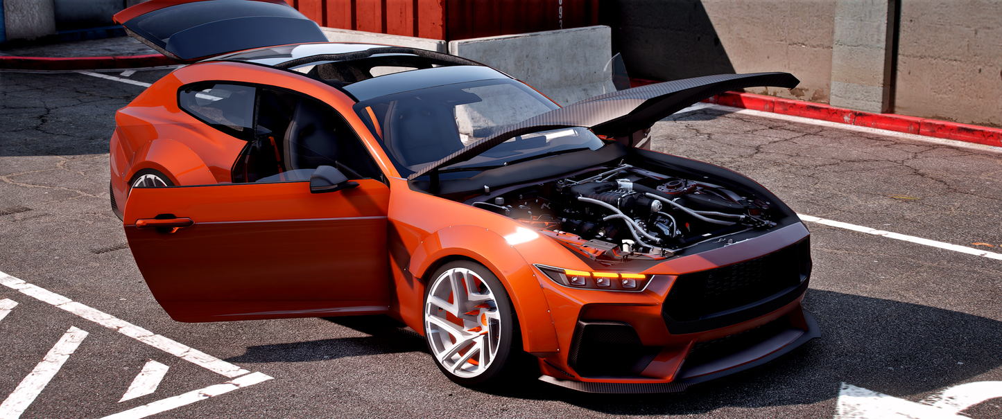 (Debadged) 2024 FORD MUSTANG DARKHORSE WB SHOOTINGBRAKE