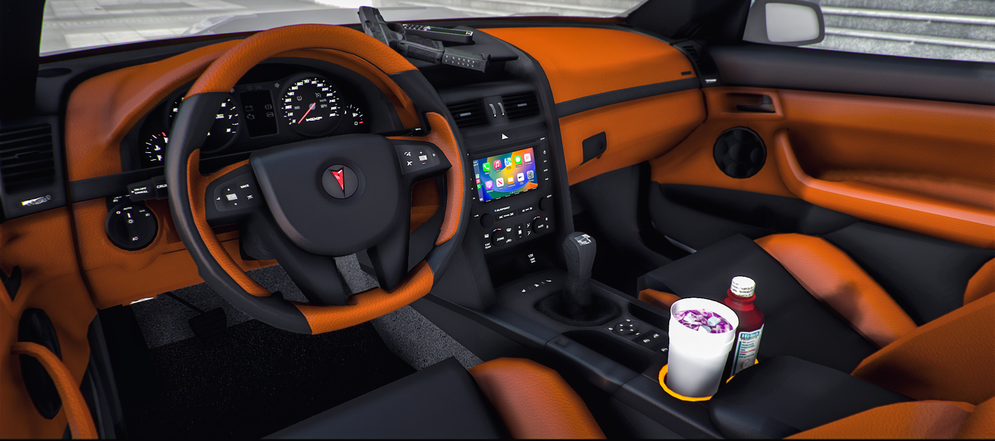 Pontiac G8 Single Turbo Drag Custom [Animation Window]