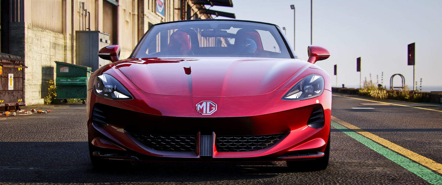 (Badged + Debadged) MG Cyberster 2023